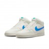 Nike Court Vision Mid Sail Blu - Sneakers Donna