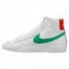 Nike Blazer Mid 77 Bianco Verde - Sneakers Donna