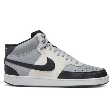 Nike Court Vision Mid Next Nature Grigio Nero - Sneakers Uomo