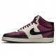 Nike Court Vision Mid Next Nature Bianco Bordeaux - Sneakers Uomo