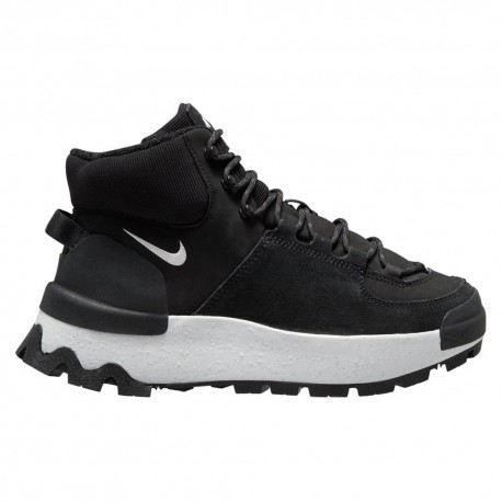 Nike Classic City Boot Nero Bianco - Sneakers Donna