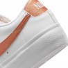 Nike Blazer Low Platform New Bianco Bronzo - Sneakers Donna