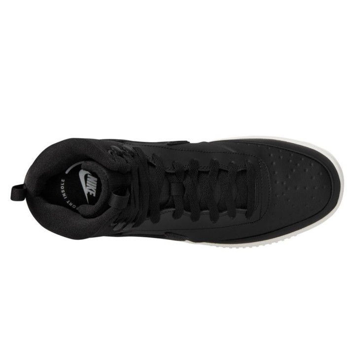Nike Court Vision Mid Winter Nero Nero - Sneakers Uomo
