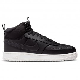 Nike Court Vision Mid Winter Nero Nero - Sneakers Uomo