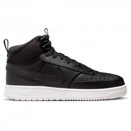 Nike Court Vision Mid Winter Nero Nero - Sneakers Uomo