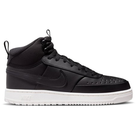 Nike Court Vision Mid Winter Nero Nero - Sneakers Uomo