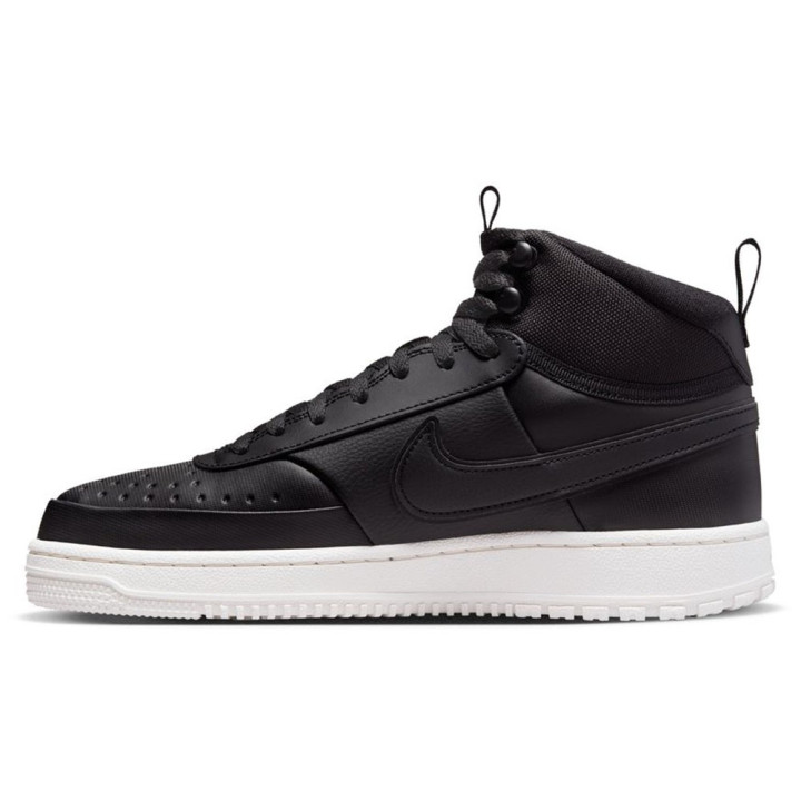 Nike Court Vision Mid Winter Nero Nero - Sneakers Uomo