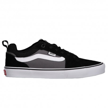Vans Filmore Suede Nero Grigio Bianco - Sneakers Uomo