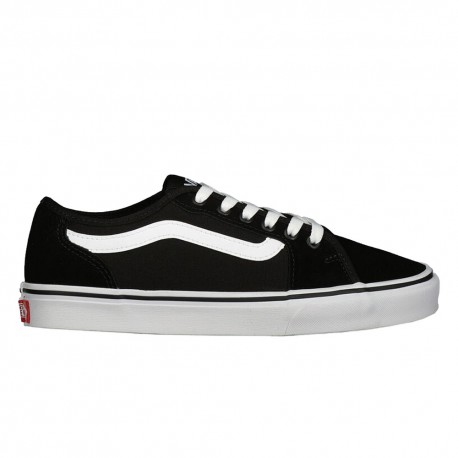 Vans Filmore Decon Suede Nero Bianco - Sneakers Uomo