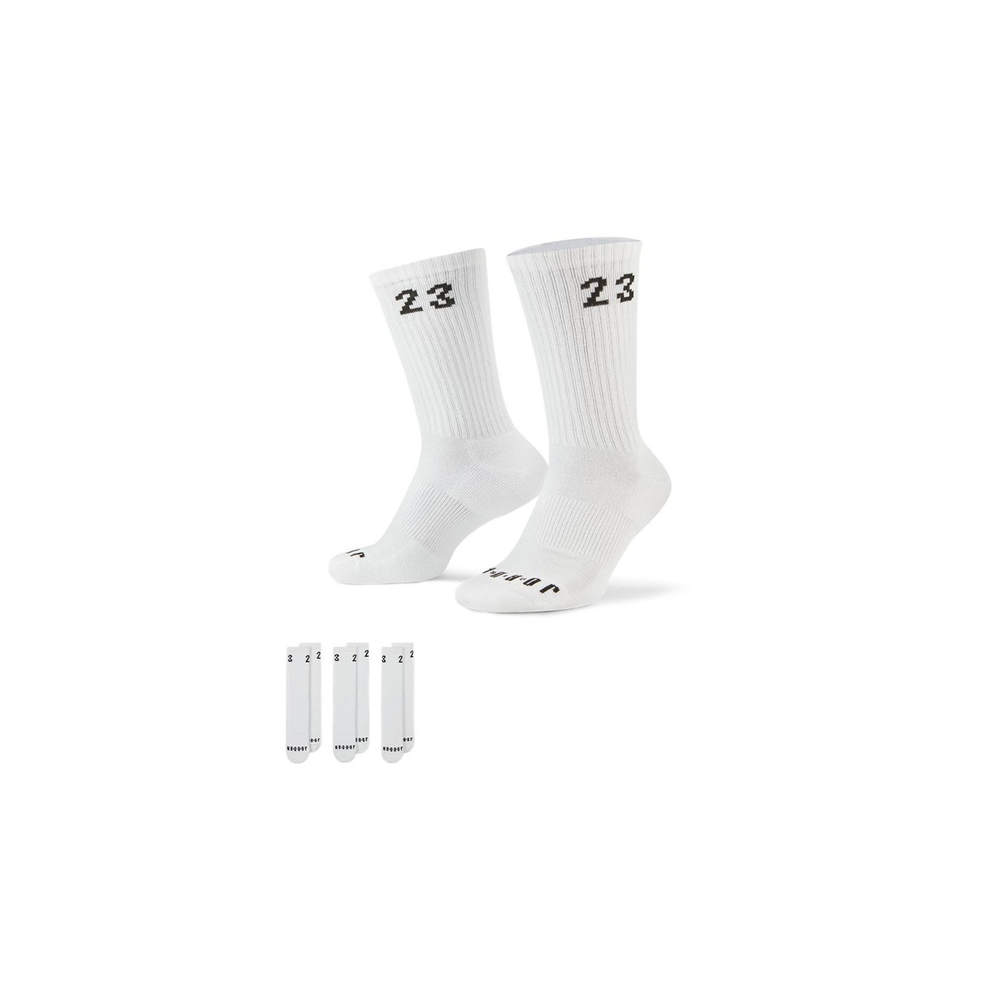 Nike Calze Jordan Logo 23 Bianco S