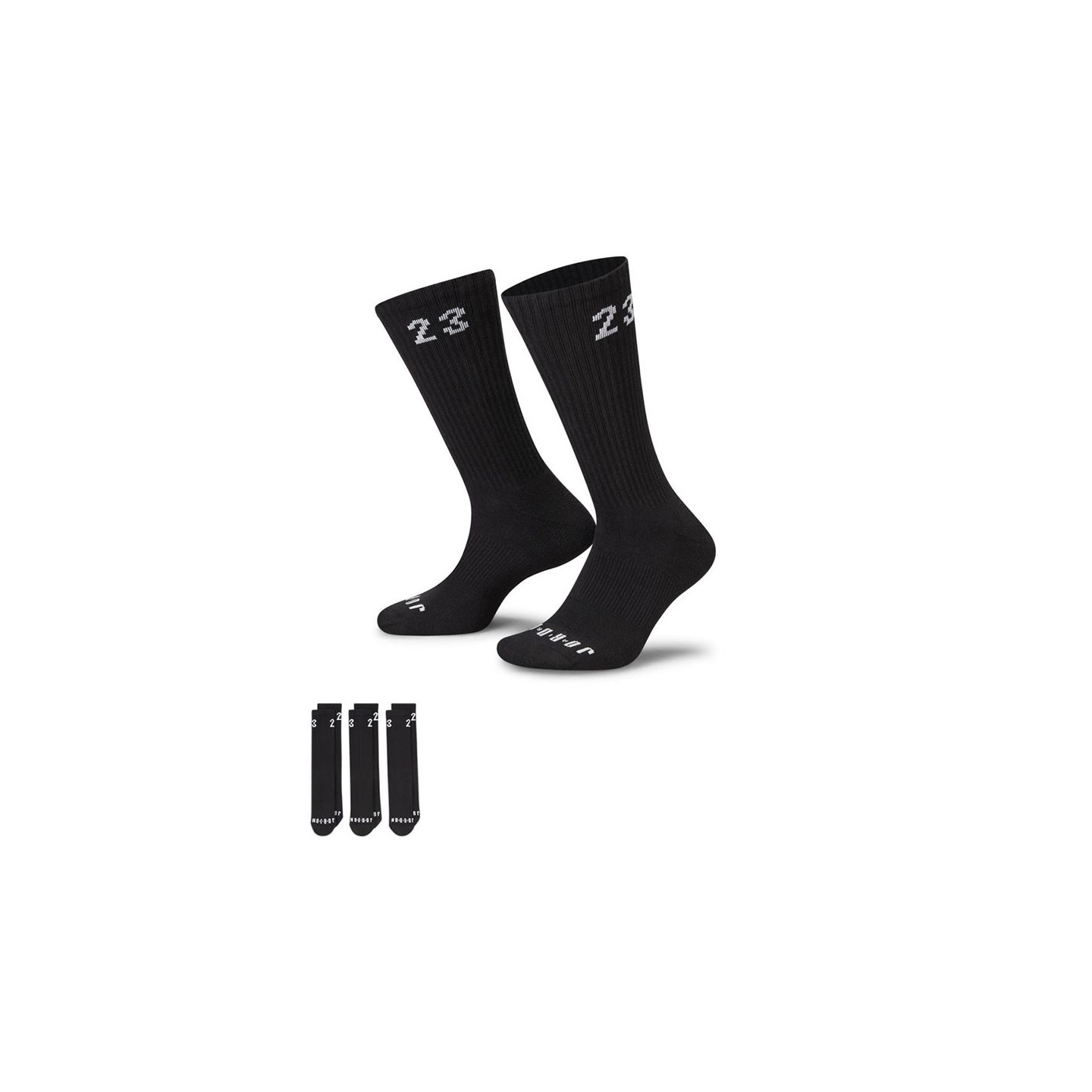 Nike Calze Jordan Logo 23 Nero M