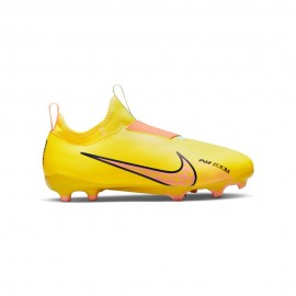 Nike Zoom Vapor 15 Academy Fg Mg Giallo - Scarpe Da Calcio Bambino