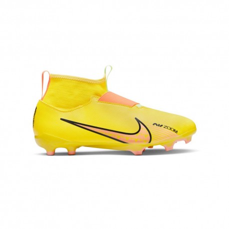 Nike Zoom Superfly 9 Academy Fg Mg Giallo - Scarpe Da Calcio Bambino