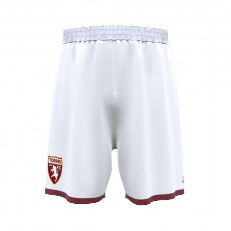Joma Sport Pantaloncini Calcio Torino Home 22 23 Bianco Granata Uomo