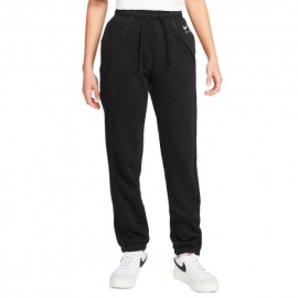 Nike Pantaloni Con Polsino Air Nero Bianco Donna