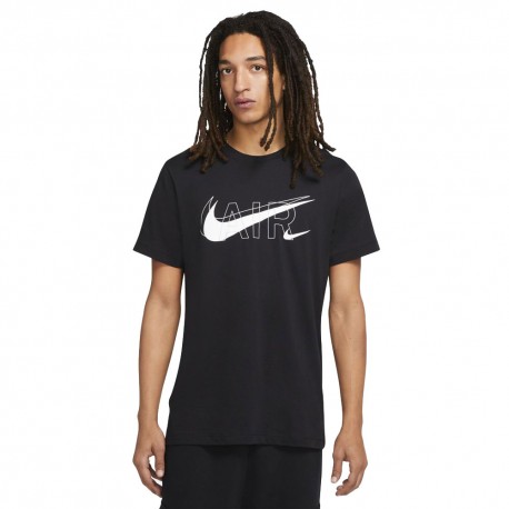 Nike T-Shirt Logo Nero Uomo