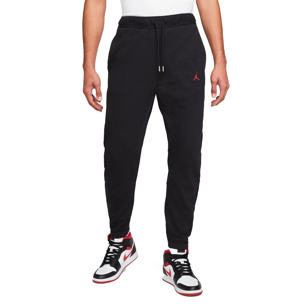 Nike Pantaloni Con Polsino Jordan Nero Rosso Uomo S