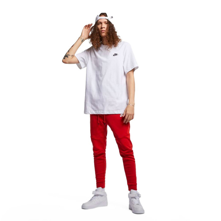 Nike T-Shirt Logo Piccolo Bianco Uomo