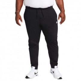 Nike Pantaloni Con Polsino Logo Club Nero Uomo