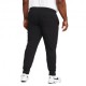 Nike Pantaloni Con Polsino Logo Club Nero Uomo