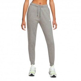 Nike Pantaloni Con Polsino Logo Piccolo Nero Donna