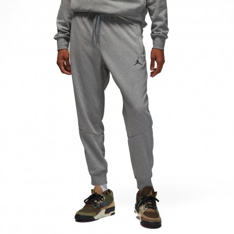 Nike Pantaloni Con Polsino Jordan Logo Piccolo Grigio Uomo