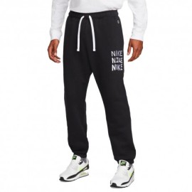 Nike Pantaloni Con Polsino Logo Hbr Nero Uomo