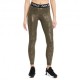 Nike Leggings Sportivi Tight Sparkle Oro Donna