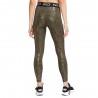 Nike Leggings Sportivi Tight Sparkle Oro Donna