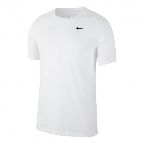 Nike Maglietta Palestra Dri Fit Bianco Uomo