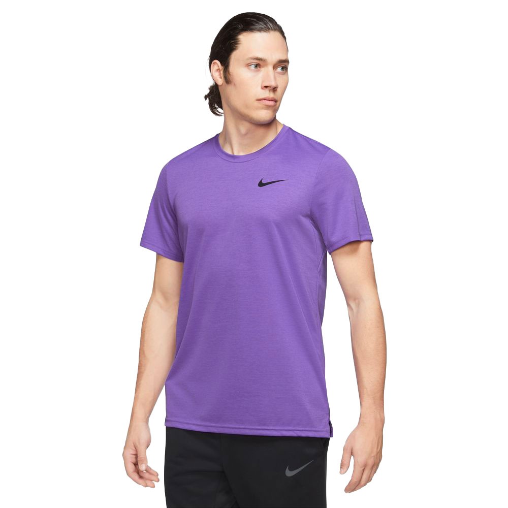 Nike Maglietta Palestra Dri-Fit Viola Uomo - Acquista online su Sportland