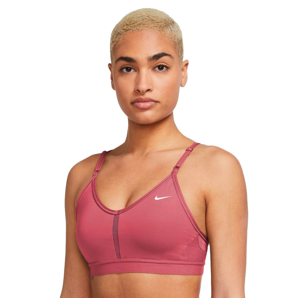 Nike Reggiseno Sportivo Indy Sostegno Leggero Bordeaux Donna S