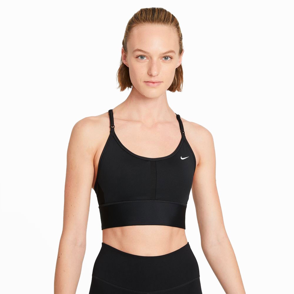 Nike Reggiseno Sportivo Indy Sostegno Leggero Nero Donna L