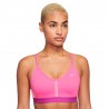 Nike Reggiseno Sportivo Indy Sostegno Leggero Rosa Donna