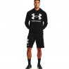 Under Armour Felpa Palestra Big Logo Nero Uomo