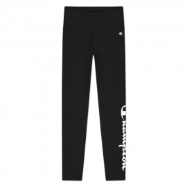 Champion Leggings Vita Alta Nero Donna