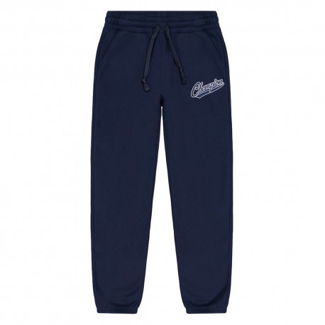 Champion Pantaloni Con Polsino Blu Uomo