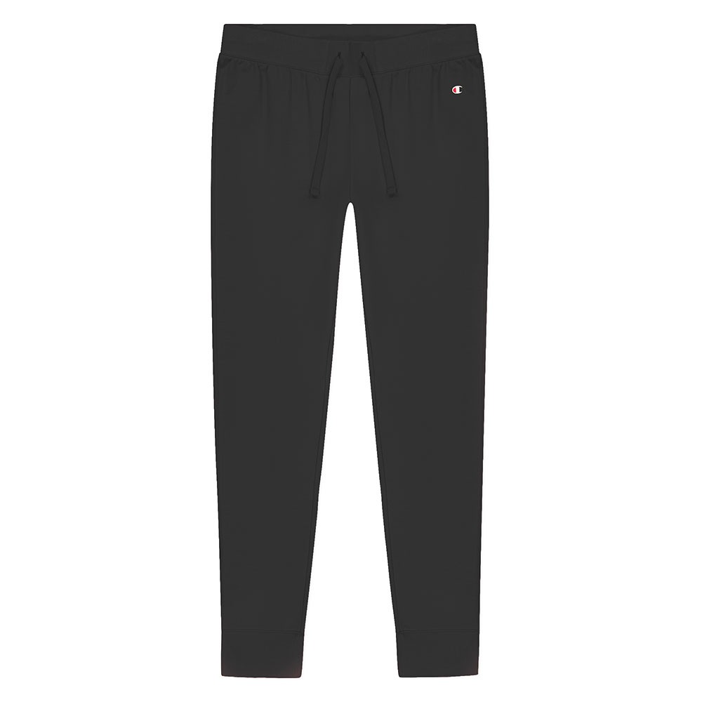 Champion Pantaloni Con Polsino Nero Bianco Donna Acquista online