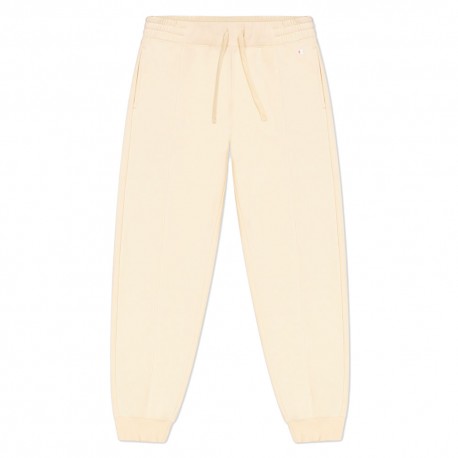 Champion Pantaloni Con Polsino Super Vita Alta Beige Donna