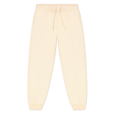 Champion Pantaloni Con Polsino Super Vita Alta Beige Donna