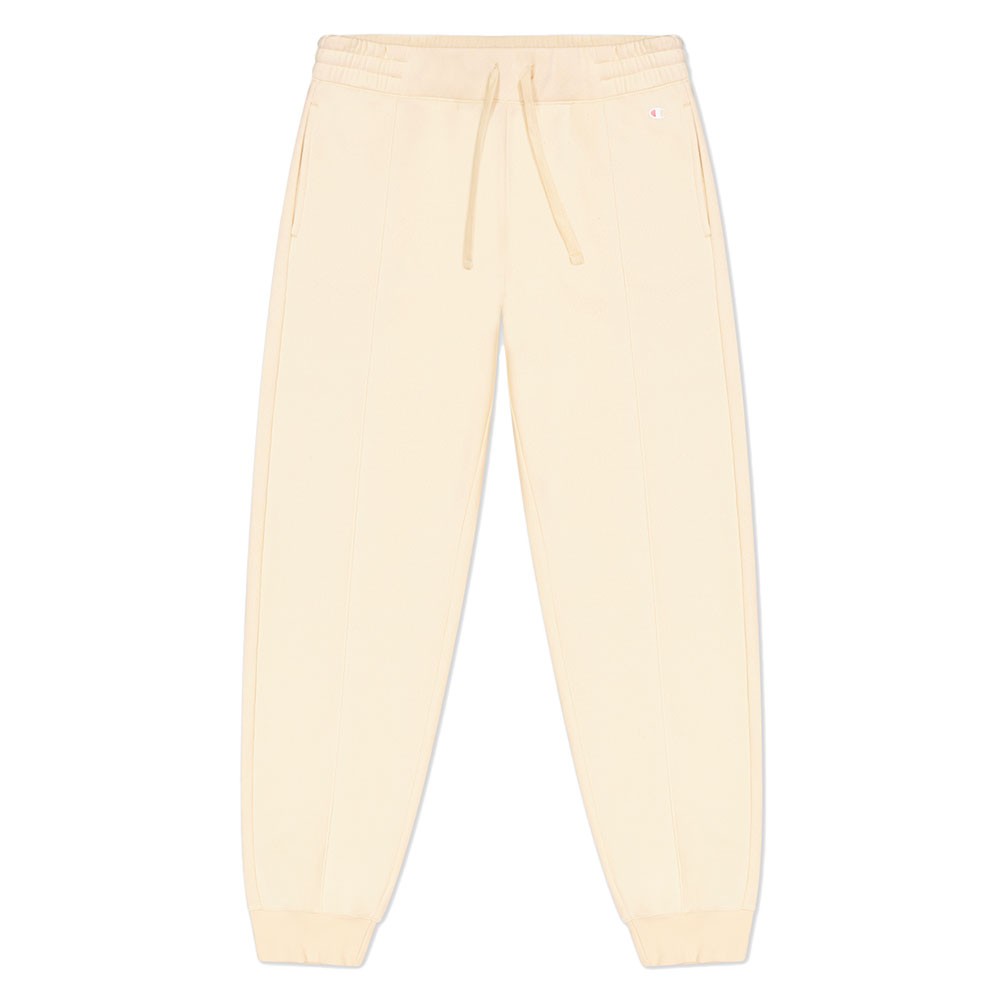 Champion Pantaloni Con Polsino Super Vita Alta Beige Donna L