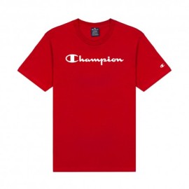 Champion T-Shirt Logo Grande Bordeaux Uomo
