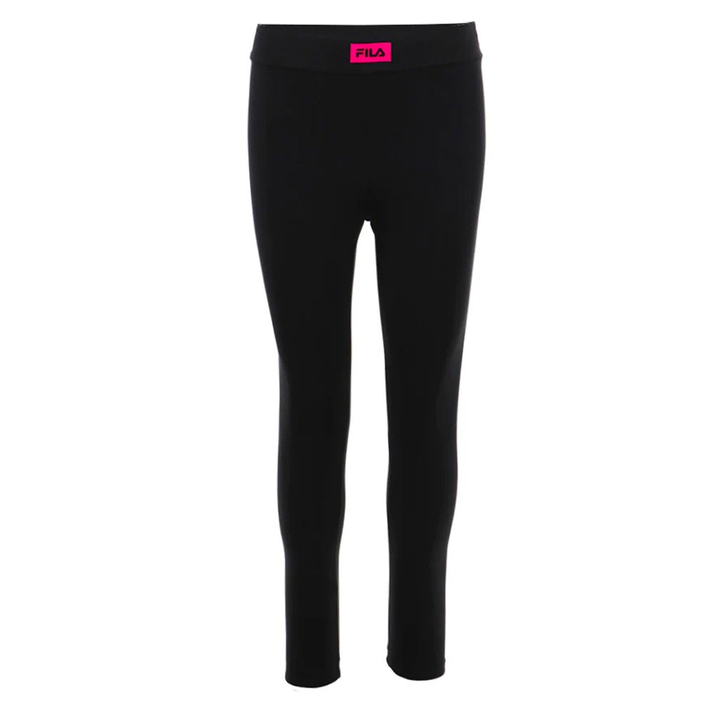 Image of Fila Leggings Vita Alta Nero Donna XS