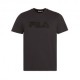 Fila T-Shirt Logo Tono Su Tono Nero Uomo