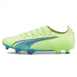 Puma Ultima Fg Ag Giallo Blu - Scarpe Da Calcio Uomo