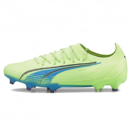 Puma Ultima Fg Ag Giallo Blu - Scarpe Da Calcio Uomo