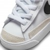 Nike Blazer Mid 77 Td Bianco Nero - Sneakers Bambino