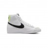Nike Blazer Mid 77 Gs Bianco Nero - Sneakers Bambino