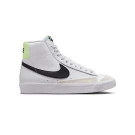 Nike Blazer Mid 77 Gs Bianco Nero - Sneakers Bambino