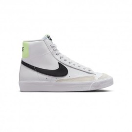Nike Blazer Mid 77 Gs Bianco Nero - Sneakers Bambino